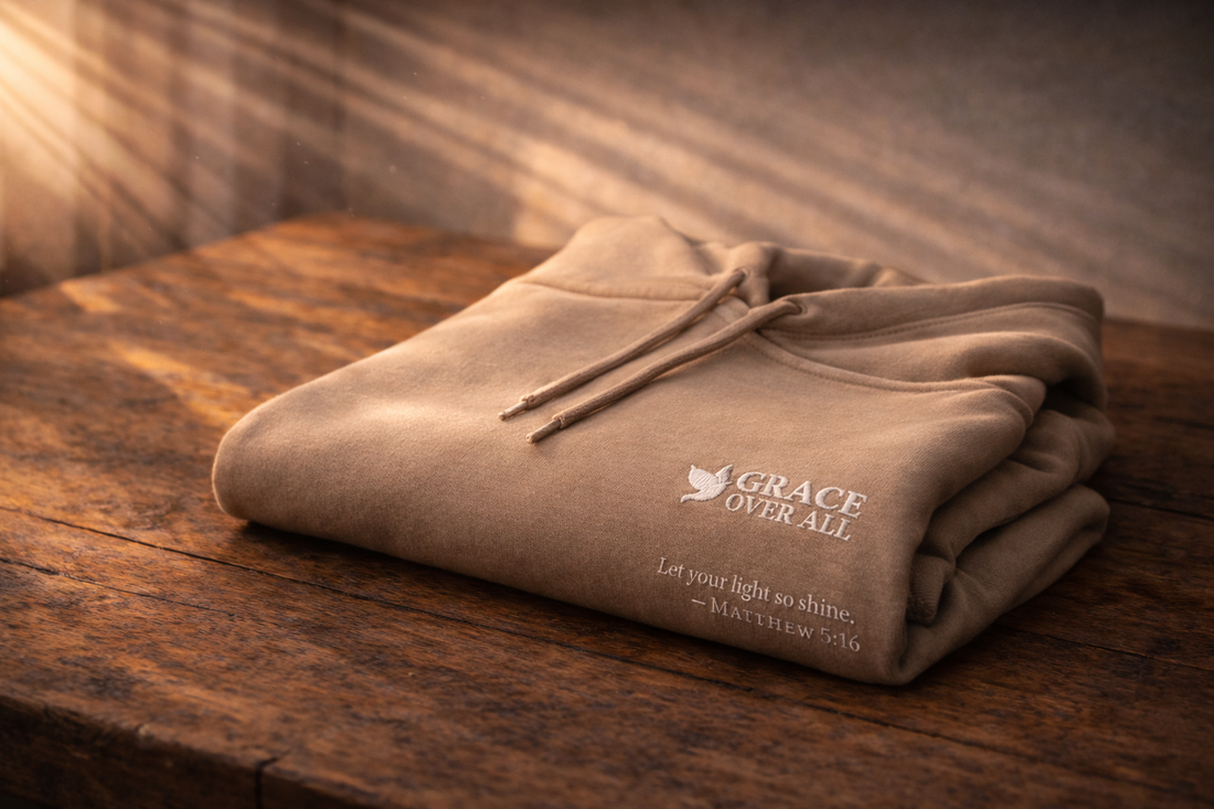 Why Christian Apparel Should Be Subtle, Not Loud | Grace Over All®