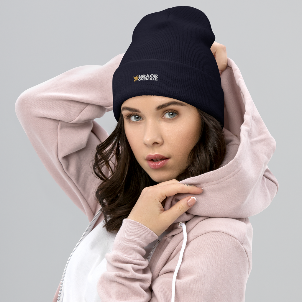 Grace Over All® — Signature Dove — Beanie
